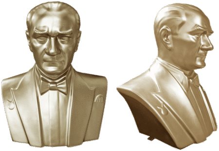 alsom heykel atatürk bustu