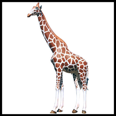 Alsom-Heykel-Polyester-Zurafa-Heykeli-