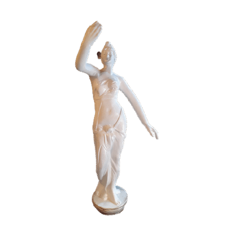 Sağlı Sollu Kız Heykeli ALS032 Ebatları 120x40cm